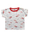 A Multicolour Short Sleeve T Shirts from Petit Bateau in size 18-24M for neutral. (Front View)