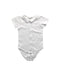 A White Short Sleeve Bodysuits from Tartine et Chocolat in size 2T for girl. (Front View)