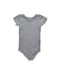 A White Short Sleeve Bodysuits from Petit Bateau in size 18-24M for neutral. (Back View)