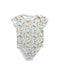 A Multicolour Short Sleeve Bodysuits from Bout'Chou in size 18-24M for boy. (Front View)