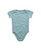 A Teal Short Sleeve Bodysuits from Bout'Chou in size 18-24M for girl. (Front View)