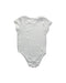 A White Short Sleeve Bodysuits from Bout'Chou in size 2T for girl. (Back View)