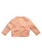 A Peach Puffer/Quilted Coats & Outerwear from Burberry in size 4T for girl. (Back View)