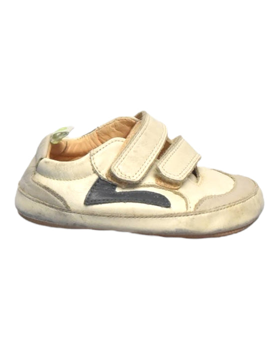 A Beige Sneakers from Tip Top Joey in size 12-18M for neutral. (Front View)