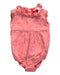 A Pink Sleeveless Rompers from Chateau de Sable in size 0-3M for neutral. (Front View)