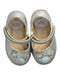 A Silver Dress Shoes from Bibi in size 18-24M for girl. (Back View)