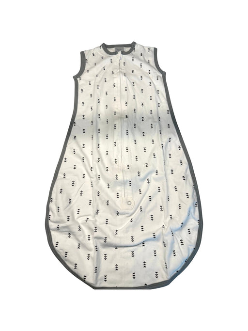 A White Sleepsacs from Swaddle Designs in size 3-6M for neutral. (Front View)