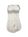 A Grey Sleepsacs from Swaddle Me in size 3-6M for neutral. (Back View)