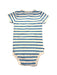 A Blue Short Sleeve Bodysuits from Tommy Hilfiger in size 3-6M for boy. (Back View)