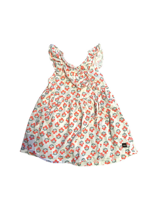 A White Sleeveless Dresses from Tea in size 18-24M for girl. (Front View)