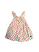A White Sleeveless Dresses from Tea in size 18-24M for girl. (Front View)