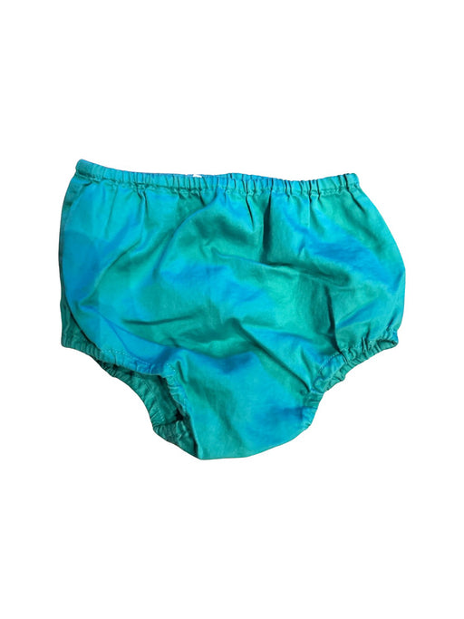 A Green Bloomers from Château de Sable in size 12-18M for neutral. (Front View)