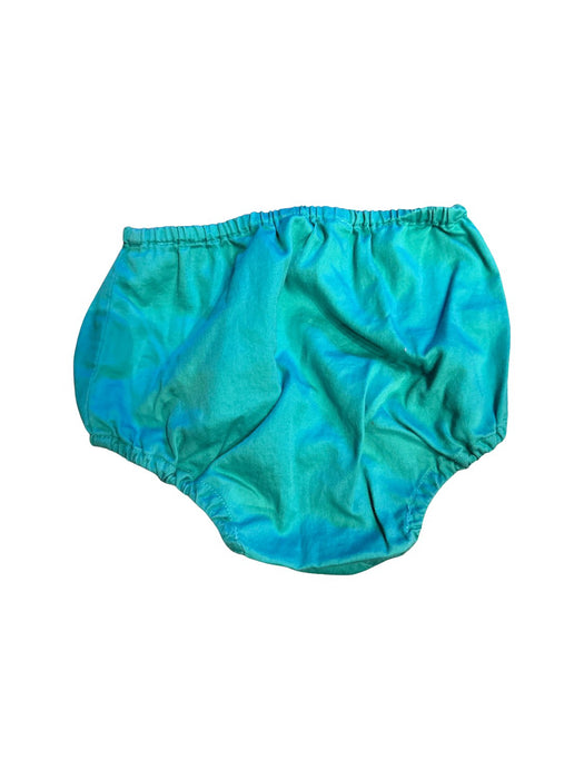 A Green Bloomers from Château de Sable in size 12-18M for neutral. (Back View)