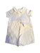 A Beige Short Sleeve Rompers from Petit Bateau in size 6-12M for neutral. (Front View)