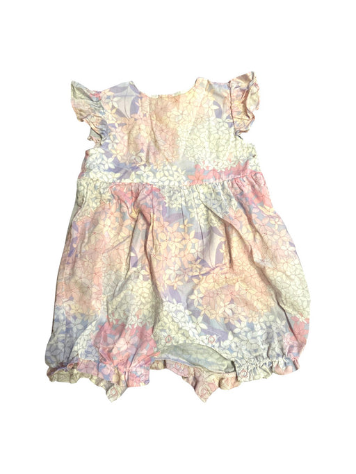 A Multicolour Sleveless Rompers from Hannabe in size 6-12M for girl. (Front View)