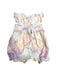 A Multicolour Sleveless Rompers from Hannabe in size 6-12M for girl. (Back View)