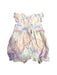 A Multicolour Sleveless Rompers from Hannabe in size 6-12M for girl. (Back View)
