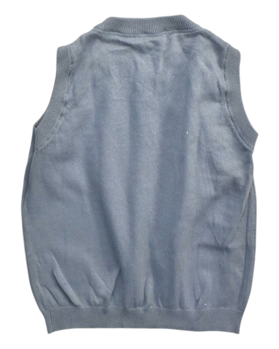 A Blue Dress Up Vests from Chateau de Sable in size 6T for boy. (Back View)