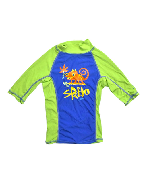 A Multicolour Rash Guards from Speedo in size 4T for boy. (Front View)