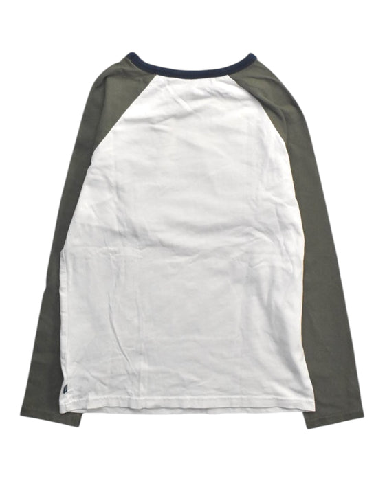 A White Long Sleeve T Shirts from Obaibi - Okaidi in size 10Y for boy. (Back View)