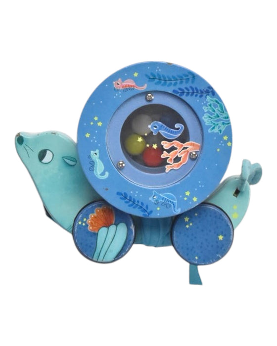 A Blue Wooden Toys from Moulin Roty in size O/S for neutral. (Front View)