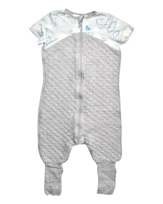 A Grey Onesies from Love To Dream in size 3T for boy. (Front View)