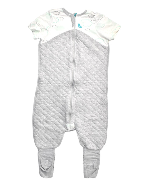 A Grey Onesies from Love To Dream in size 3T for neutral. (Front View)