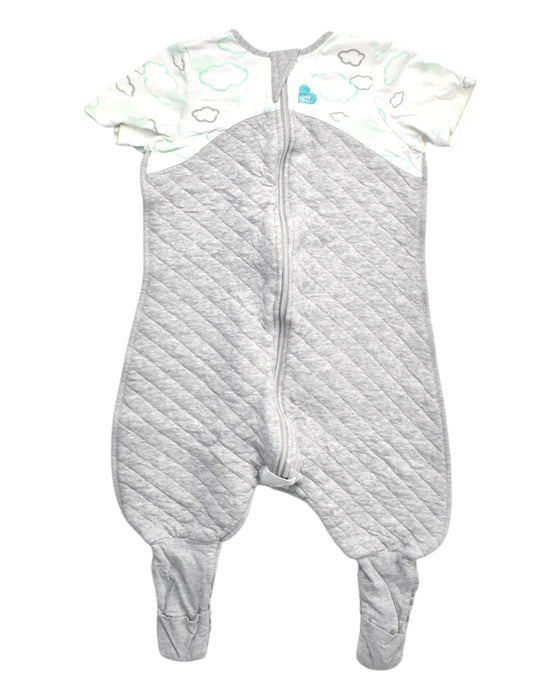 A Grey Onesies from Love To Dream in size 2T for neutral. (Front View)