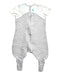 A Grey Onesies from Love To Dream in size 2T for neutral. (Front View)