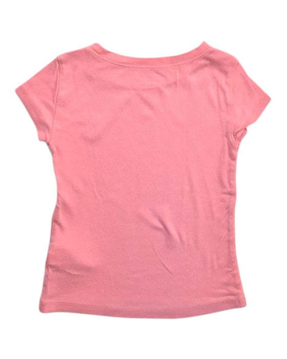 A Pink Short Sleeve T Shirts from Polo Ralph Lauren in size 4T for girl. (Back View)