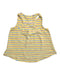 A Yellow Sleeveless Tops from Ralph Lauren in size 3T for girl. (Back View)