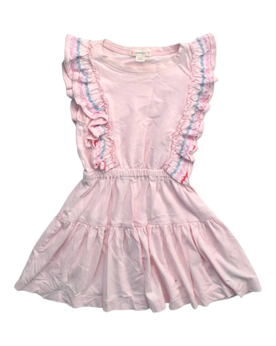 A Pink Sleeveless Dresses from Crewcuts in size 3T for girl. (Front View)