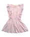 A Pink Sleeveless Dresses from Crewcuts in size 3T for girl. (Front View)