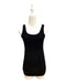 A Black Sleeveless Dresses from Seraphine in size Maternity-XS for maternity. (Back View)