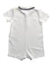A White Short Sleeve Rompers from Petit Bateau in size 6-12M for boy. (Back View)