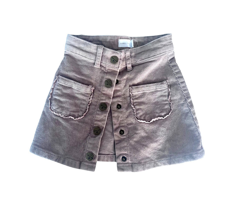 A Brown Short Skirts from Jamie Kay in size 4T for girl. (Front View)