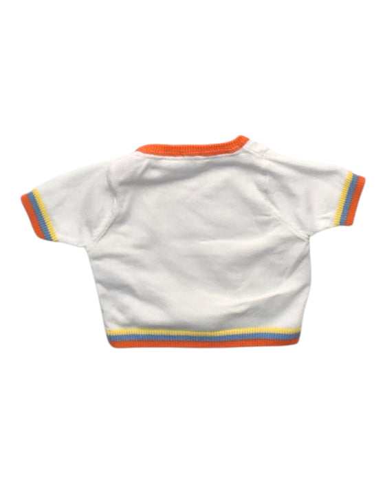 A Multicolour Short Sleeve Tops from Chateau de Sable in size 6-12M for girl. (Back View)