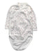 A White Long Sleeve Bodysuits from Petit Bateau in size 0-3M for girl. (Front View)