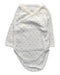 A White Long Sleeve Bodysuits from Petit Bateau in size 3-6M for girl. (Front View)
