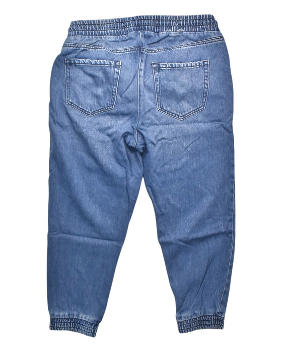 A Blue Casual Pants from Seraphine in size Maternity-XL for maternity. (Back View)