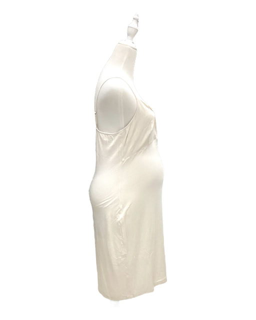 A Ivory Sleeveless Dresses from Seraphine in size Maternity-M for maternity. (Front View)