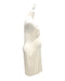 A Ivory Sleeveless Dresses from Seraphine in size Maternity-M for maternity. (Front View)
