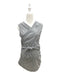 A grey Sleeveless Rompers from Seraphine in size Maternity-M for maternity. (Back View)