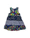 A Multicolour Sleeveless Dresses from Desigual in size 6T for girl. (Back View)