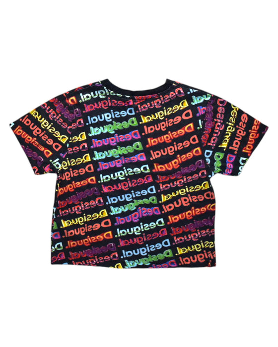A Multicolour Short Sleeve T Shirts from Desigual in size 8Y for neutral. (Back View)