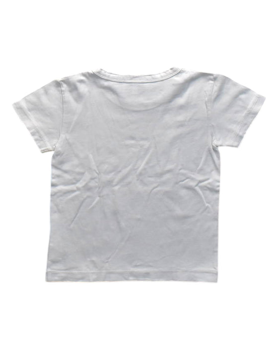 A White Short Sleeve T Shirts from Agnes B Enfant in size S for neutral. (Back View)