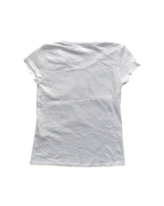 A White Short Sleeve T Shirts from Desigual in size 5T for girl. (Back View)
