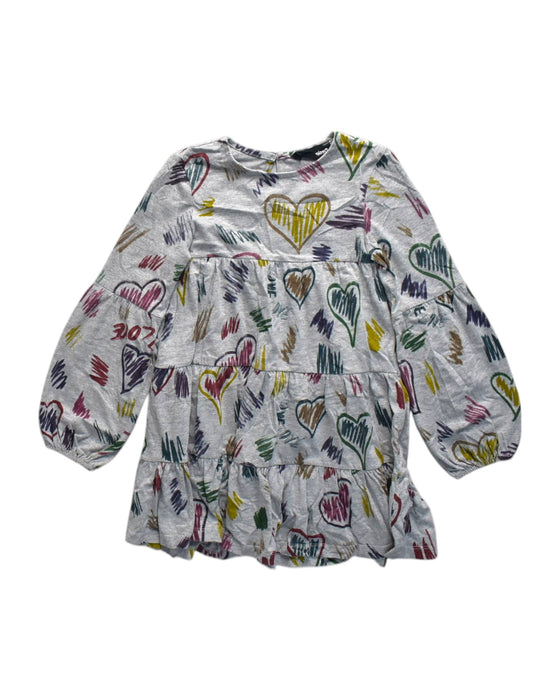A Multicolour Long Sleeve Dresses from Desigual in size 8Y for girl. (Front View)