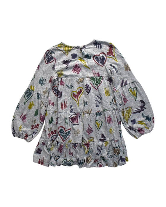 A Multicolour Long Sleeve Dresses from Desigual in size 8Y for girl. (Back View)
