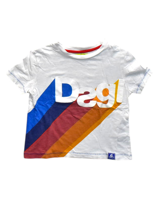 A Multicolour Short Sleeve T Shirts from Desigual in size 4T for neutral. (Front View)